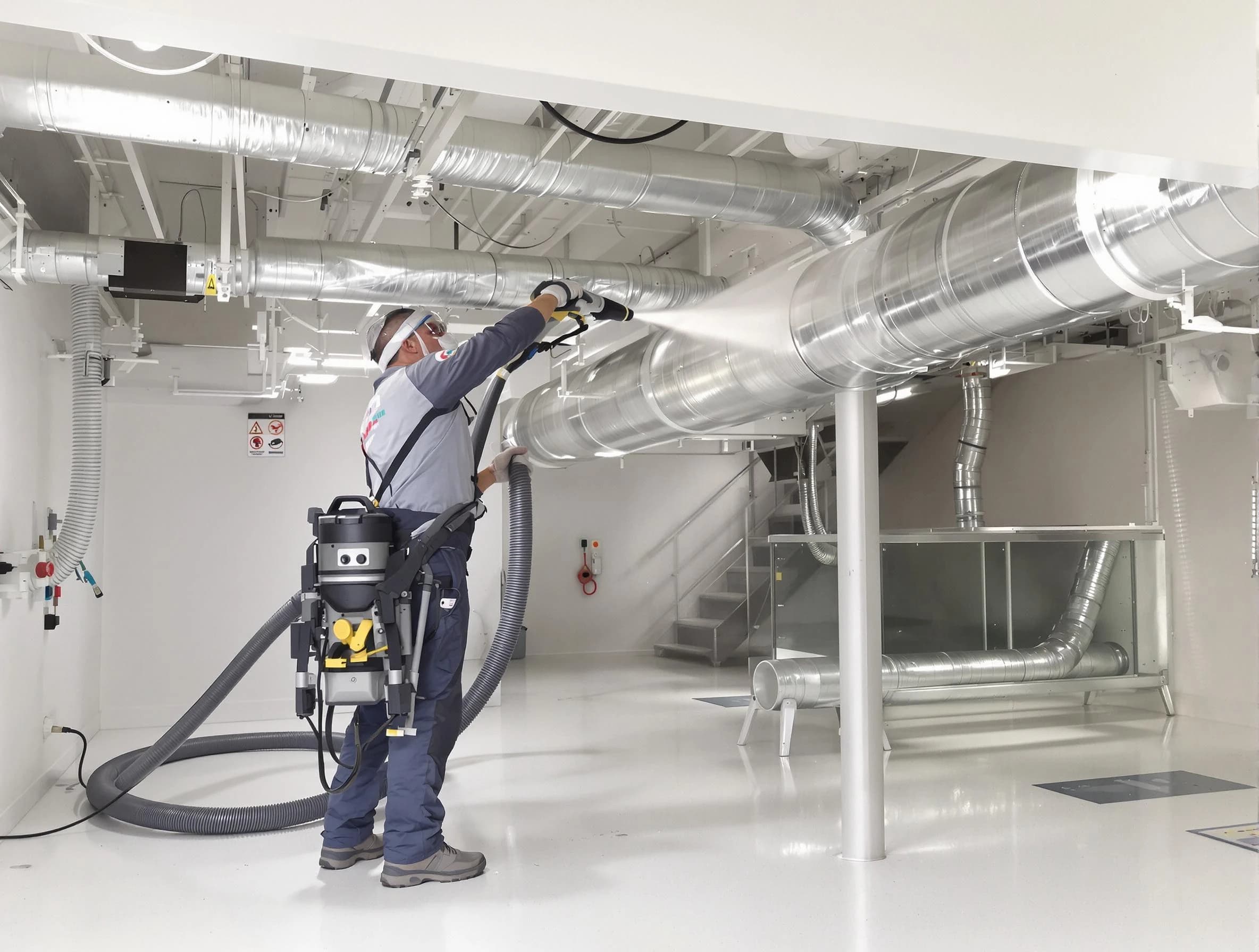 Professional central duct cleaning by Magna Air Duct Cleaning in Magna