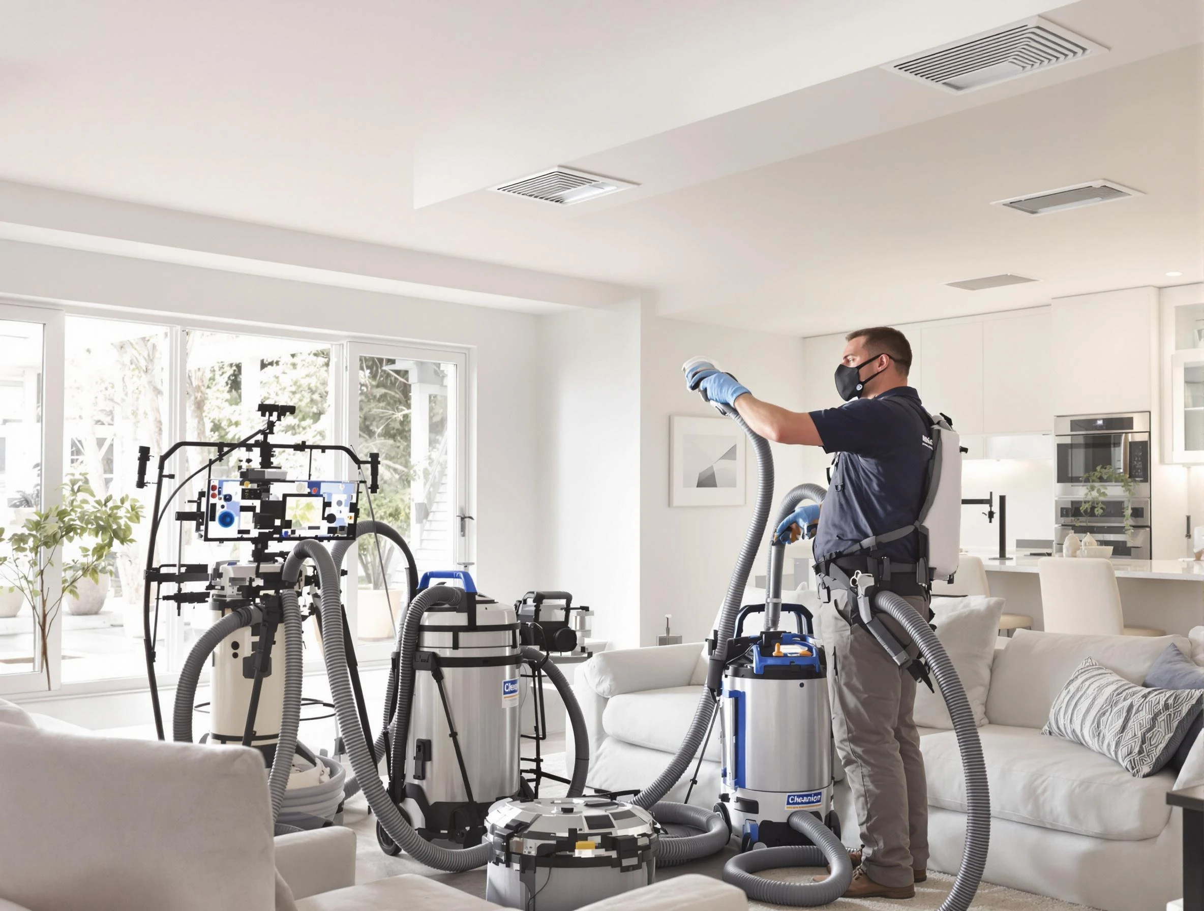 Professional AC duct cleaning by Magna Air Duct Cleaning in Magna