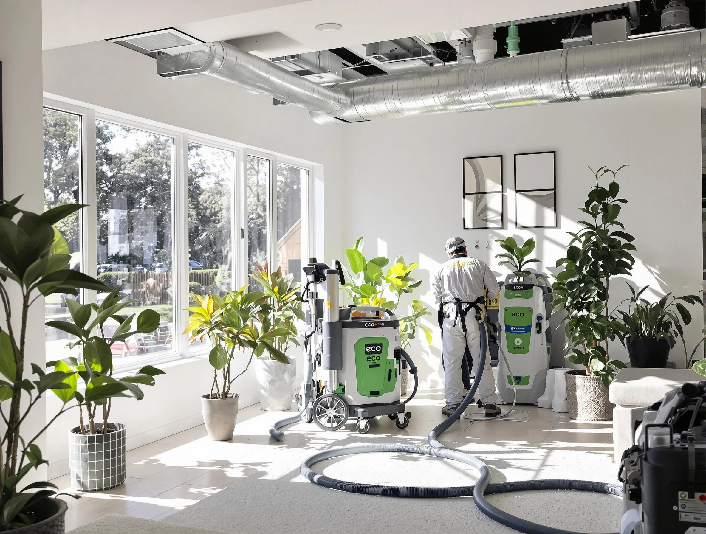 Environmentally-friendly duct cleaning by Magna Air Duct Cleaning in Magna